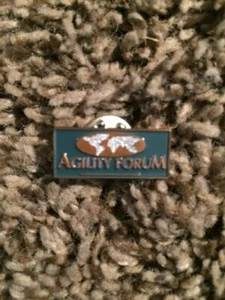 Vintage Agility Forum Anstecknadel; Metall, Top Zustand. - Bild 1 von 2