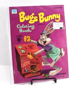 1963 WHITMAN "BUGS BUNNY CARROT MACHINE " COLORING BOOK - Picture 1 of 11