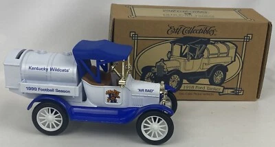 Reino Unido Kentucky Wildcats 1918 Ford Tanker "Football Air Raid" 1998 Ertl Diecast Bank Foto 1 de 4