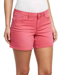 Jessica Simpson | Women's Rolled Cuff Shorts | Jazzy/Rocco | Size 6/28 | PINK - Picture 1 of 2