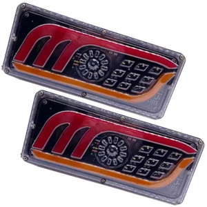 24V 33cm LED Tail Lights Rear Tail Brake Light Turn Signal Light For SUV Truck - Picture 1 of 6