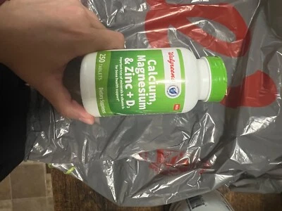 Walgreens Calcium Magnesium & Zinc + D 250ct Expires 3/28 - Image 1 of 4
