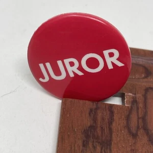 Juror Pin Knopf Vintage Sammlerstück - Bild 1 von 3