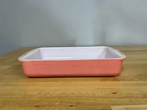 Pyrex Desert Dawn rosa gesprenkelt Ofengeschirr Schale #231 Vintage 11/2 Quart lesen - Bild 1 von 23