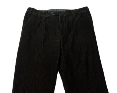 Incotex вельветовые брюки прямой крой коричневый плоский передний хлопок мужчин 38 X 30 изящный. - Изображение 1 из 4