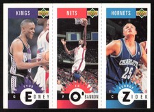 1996-97 Collector's Choice Mini Tyus Edney Ed O'Bannon George Zidek #M10 M53 M71