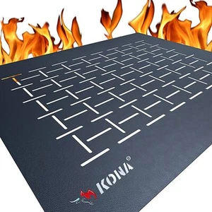 Alfombrilla antiadherente para parrilla Kona con orificios - Alfombrillas para barbacoa de alta resistencia 600 ° (Juego de 2) - Imagen 1 de 6