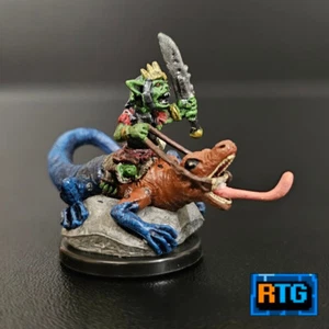 Miniatura Pathfinder - Goblin Warchief #7 - Compatible con D&D - Luchador montado - Imagen 1 de 3
