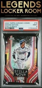 2024 Topps Chrome Cosmic Stella Nova #10 Shohei Ohtani PSA 9 - Picture 1 of 2