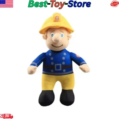 Lindo Bombero Sam Hablando Juguete Suave Muñeco de Peluche Sonidos Canción 25CM Entretenimiento Regalo Foto 1 de 4