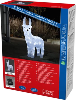 Decorazione a LED, Argento - Immagine 1 di 4