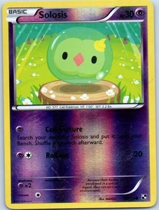 Holograma inverso de tarjeta Pokémon común Solosis 2011 55/114 - Imagen 1 de 2