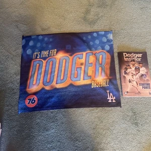 2025 NLDS Dodgers Game #3 Rally Towel With Insider Magazine Ohtani Kershaw Etc - Picture 1 of 1