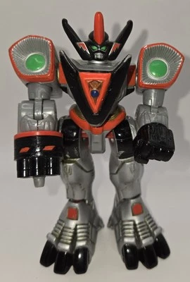 Figura de acción Power Rangers Time Force Q-Rex Megazord Bandai 2001 Quantasaurus Foto 1 de 4