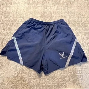 US Air Force Athletic Shorts Adult Blue PT Bootcamp Liner USAF PTU Size XL - Picture 1 of 9