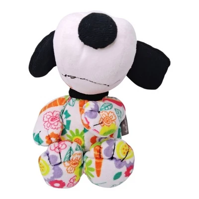 Hallmark Snoopy 6" Plush Toy Floral Colorful Flowers Stuffed Animal Gift Bear - Image 1 of 4