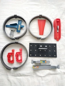 Hot​ Wheels Spare Parts Bundle, Loop, Launcher, Track Clamps - Picture 1 of 11