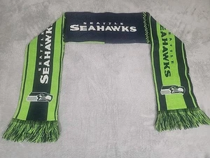 Seattle Seahawks Big Logo Scarf FOCO - Picture 1 of 5