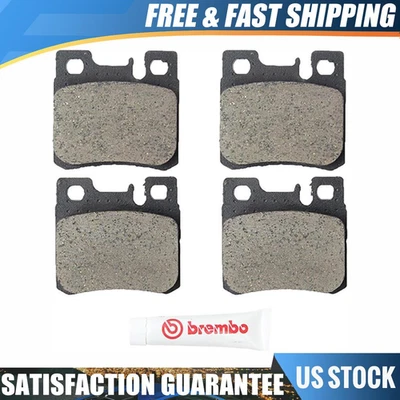 Rear Brembo Ceramic Brake Pads Set Set For 1988-1993 Mercedes-Benz 300TE - Image 1 of 4