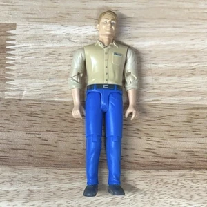 Bruder BWorld Blonde Man with Light Skin Blue Jeans Toy Action Figure 60006 - Picture 1 of 7