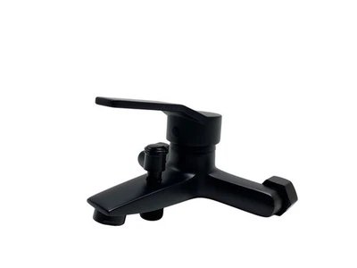 Robinet de douche de baignoire Auralum noir - Photo 1/4