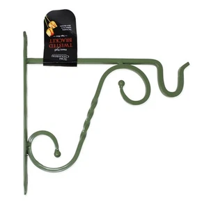 Clearance Hanging Basket Bracket Plant Flower Twisted Chimes Garden/Outdoor 12" - Picture 1 of 7