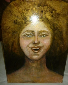 Michael Knotts Portrait Painting 16x12" Oil On Canvas - Picture 1 of 8