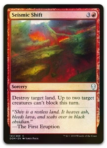 Seismic Shift #141 (Foil) (NM) Dominaria DOM Magic MTG - Picture 1 of 2