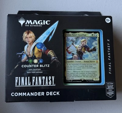 MTG Magic: The Gathering Final Fantasy X Deck - Counter Blitz Commander Deck - Image 1 of 3