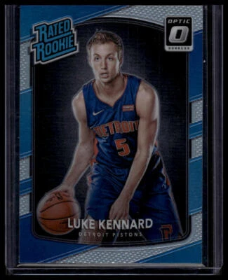 2017-18 Donruss Optic #189 Luke Kennard Holo Rookie RC - Image 1 of 2