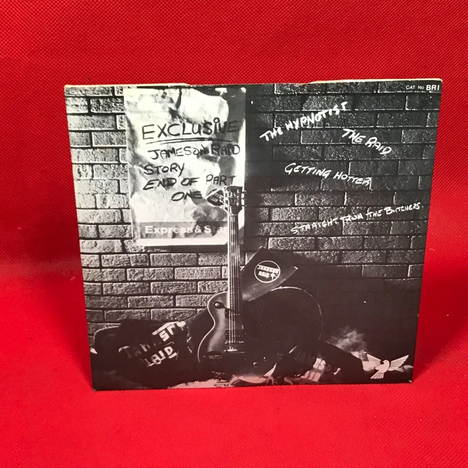 Jameson Raid Story End Of Part One EP - 1980 UK 7" vinyl single NWOBHM Hypnotist - Image 1 of 4
