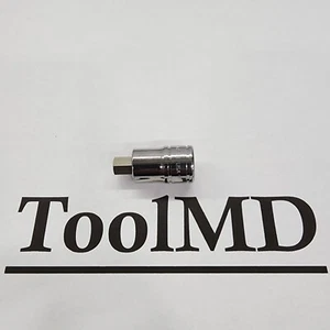 Snap-on Tools USA NEW 3/8" Drive SAE 5/16" Stubby Hex Bit Chrome Socket FAXS10E - Bild 1 von 6