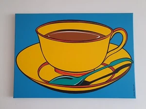 "Deborah Azzopardi - ""Taza de café amarilla""" - Imagen 1 de 2