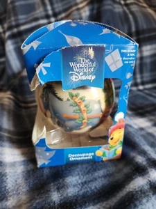 Maravilloso adorno decoupage World of Disney Eeyore Winnie The Pooh - Imagen 1 de 5