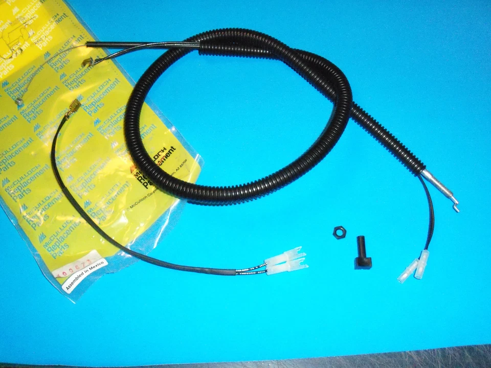 NUEVO KIT CONTROL ACELERADOR MCCULLOCH 300673 OEM ENVÍO GRATUITO CM1 Foto 1 de 1