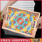 Diamond Painting Nesting Food Trays with Handle Coffee Table Tray (#1)
