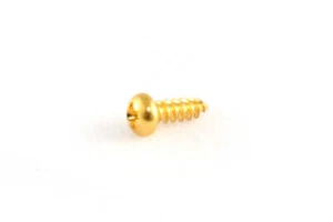 Allparts GS-3206 Truss Rod Cover Screws - Gold, Pack of 8 - Picture 1 of 1