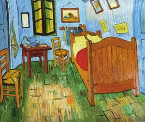 Van Gogh, dormitorio - lienzo sobre marco de cuña, diferentes tamaños - Imagen 1 de 1