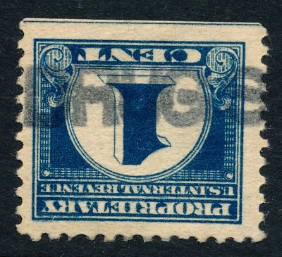 US Revenue Stamp RB65, "DRUGS" partial precancel - Image 1 of 3