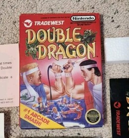 Double Dragon First Print Box (NES, 1988) Box Only Near Mint - Complete