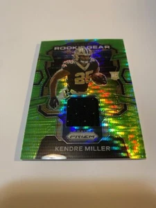 2023 Panini Prizm Kendre Miller Rookie Gear Neon Green Pulsar - Picture 1 of 1