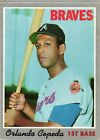 1970 Topps Orlando Cepeda Baseball Cards #555 EX+