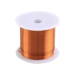 Red Magnet Wire Enameled Copperr Wire Round Magnetic Coil Roll 0.1-0.9mm - Picture 1 of 20
