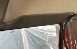 Hummer H2 Trunk Upper Roof Trim LH Top Over Window Cargo Panel Tan OEM 03-09 - Picture 1 of 11