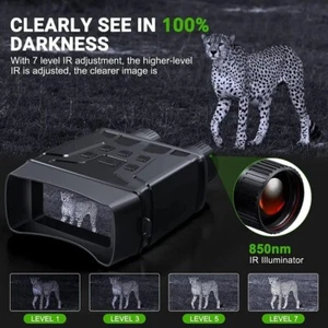 New binocular infrared digital night vision device high-definition recharger - Picture 1 of 9