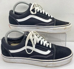 VANS Off The Wall Black Skateboarding Shoes Classic Suede Canvas Gummy Men’s 8 - Picture 1 of 19