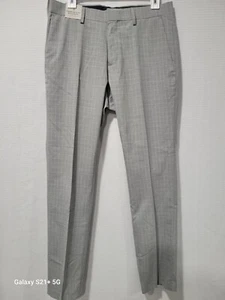 Herren Reaction Kenneth Cole Slim Fit 31x30 kariert - Bild 1 von 8