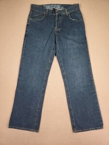 Hurley Jeans Mens 30x30 Regular 1999 Fit Straight Denim Blue Dark Wash NWT 2