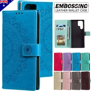 For Google Pixel 9 Pro XL 8A 8 7 7A Pro Case Leather Wallet Magnetic Flip Cover - Picture 1 of 36