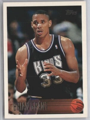 1996-97 Topps Sacramento Kings Basketball Card #106 Brian Grant - Image 1 of 2